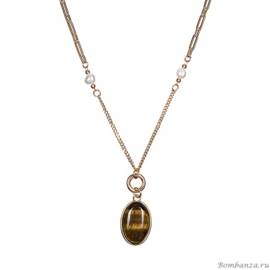 Колье Fiore Luna, TIGER EYE